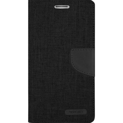 Husa de protectie Goospery Canvas Diary Samsung S6 edge plus Black