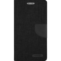 Husa de protectie Goospery Canvas Diary Samsung S6 edge plus Black