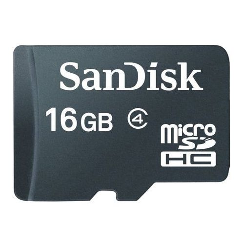 Card de memorie SanDisk MicroSDHC, 16GB, Class 4, pachet 3 bucati