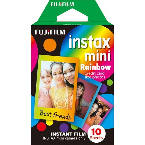 Film analog consumabil Fujifilm Instax Film Instant 1x10, Rainbow